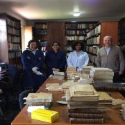 La Oficina de Archivo histórico de la Provincia dio asesoría a la Biblioteca de la Comunidad Jesuita del Colegio San José de Arequipa