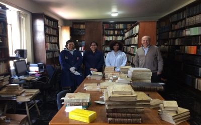 La Oficina de Archivo histórico de la Provincia dio asesoría a la Biblioteca de la Comunidad Jesuita del Colegio San José de Arequipa