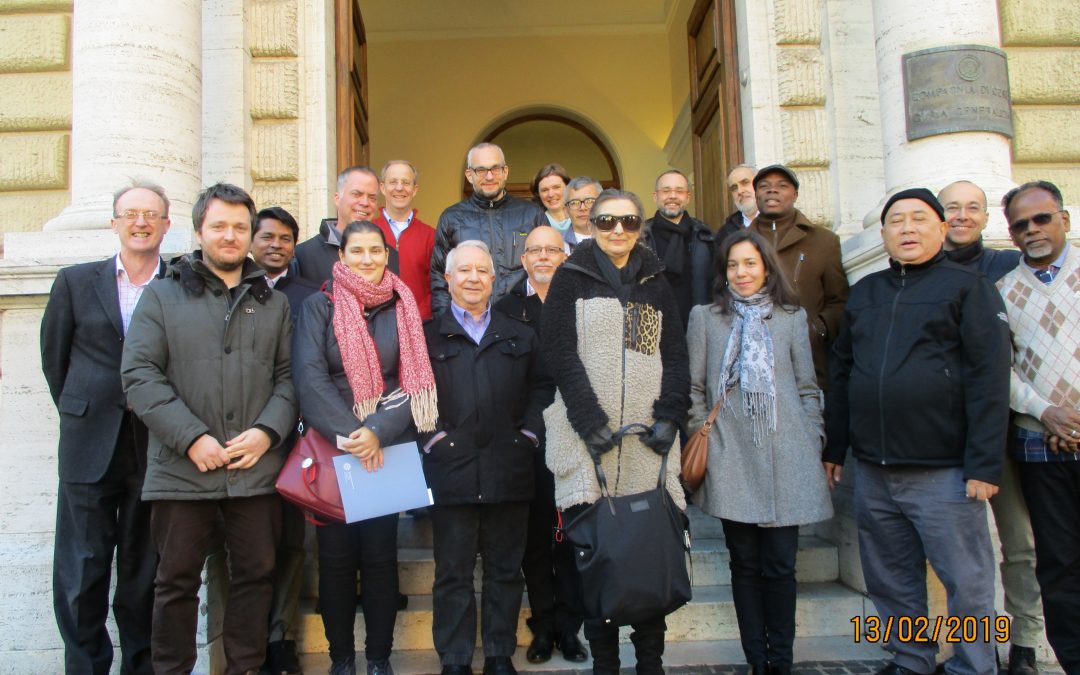Del 12 al 15 de febrero se realizó el encuentro de Archivistas en la Curia General, Roma